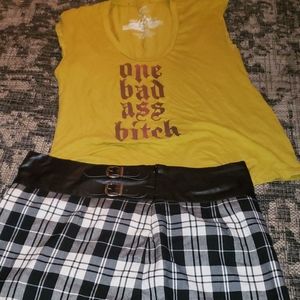 goth steampunk top flirt saying